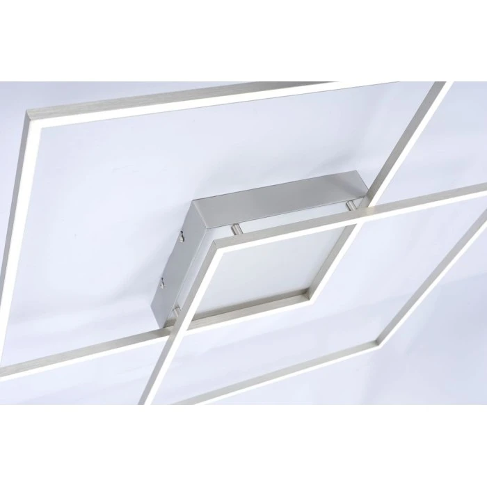 Paul Neuhaus Q-Serie Paul Neuhaus Q-Inigo Deckenleuchte LED Edelstahl, 2-flammig, Fernbedienung 5 Paul Neuhaus Q-Serie Paul Neuhaus Q-Inigo Deckenleuchte LED Edelstahl, 2-flammig, Fernbedienung – Bild 5