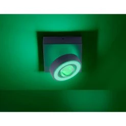 Paul Neuhaus Q-Serie Paul Neuhaus Q-MIA Deckenleuchte LED Anthrazit, 1-flammig, Fernbedienung -Bürolampen Verkäufe paul neuhaus q mia deckenleuchte 9186 13 10