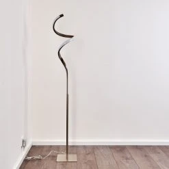 Hofstein Pitasch Stehleuchte LED Nickel-Matt, 1-flammig 36 Hofstein Pitasch Stehleuchte LED Nickel-Matt, 1-flammig -Bürolampen Verkäufe pitasch stehleuchte h3299104 do1 13