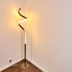 Hofstein Pitasch Stehleuchte LED Nickel-Matt, 1-flammig 37 Hofstein Pitasch Stehleuchte LED Nickel-Matt, 1-flammig -Bürolampen Verkäufe pitasch stehleuchte h3299104 do1 14