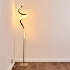 Hofstein Pitasch Stehleuchte LED Nickel-Matt, 1-flammig 32 Hofstein Pitasch Stehleuchte LED Nickel-Matt, 1-flammig -Bürolampen Verkäufe pitasch stehleuchte h3299104 do1 9