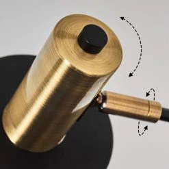 Hofstein Pretoria Stehleuchte Schwarz, Altmessing, 5-flammig 17 Hofstein Pretoria Stehleuchte Schwarz, Altmessing, 5-flammig -Bürolampen Verkäufe pretoria stehleuchte h3443507 5