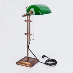 Hofstein Ragaz Bankerlampe Bronze, 1-flammig -Bürolampen Verkäufe ragaz bankerlampe h3547670 4