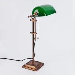 Hofstein Ragaz Bankerlampe Bronze, 1-flammig -Bürolampen Verkäufe ragaz bankerlampe h3547670 7