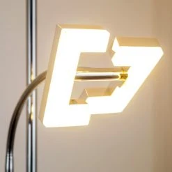 Reality Avignon Deckenfluter LED Chrom, 2-flammig -Bürolampen Verkäufe reality avignon deckenfluter r42782106 4