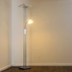 Reality Avignon Deckenfluter LED Chrom, 2-flammig -Bürolampen Verkäufe reality avignon deckenfluter r42782106 9