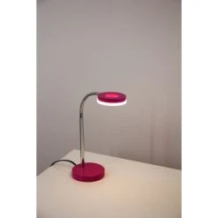 Reality RENNES Schreibtischleuchte LED Chrom, Weiß, Lila, 1-flammig 10 Reality RENNES Schreibtischleuchte LED Chrom, Weiß, Lila, 1-flammig -Bürolampen Verkäufe reality rennes schreibtischleuchte r52411192 3