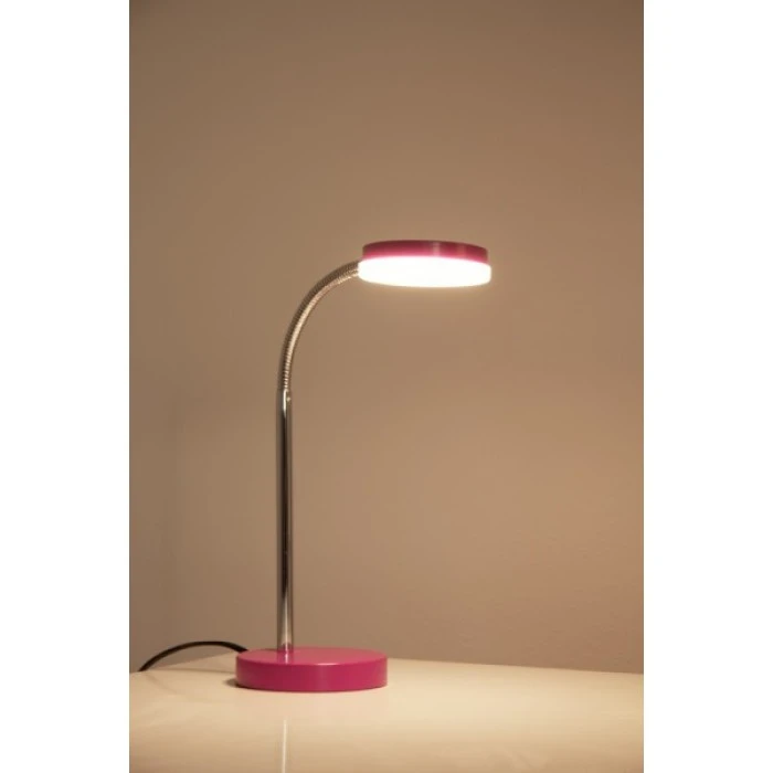 Reality RENNES Schreibtischleuchte LED Chrom, Weiß, Lila, 1-flammig 6 Reality RENNES Schreibtischleuchte LED Chrom, Weiß, Lila, 1-flammig – Bild 6