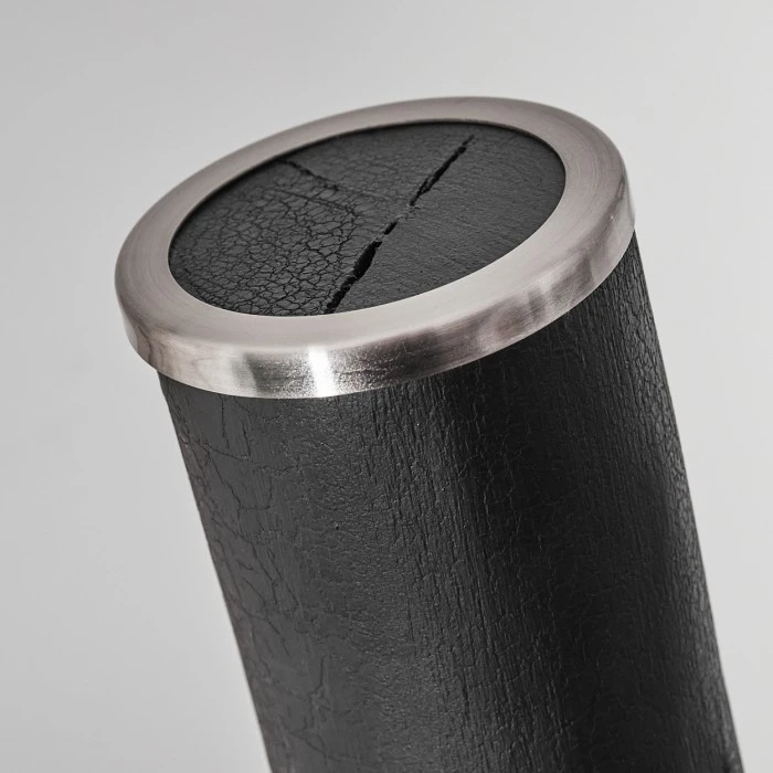 Hofstein Rodeche Stehleuchte LED Nickel-Matt, Schwarz, 1-flammig 3 Hofstein Rodeche Stehleuchte LED Nickel-Matt, Schwarz, 1-flammig – Bild 3