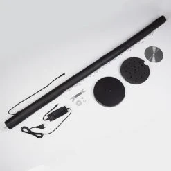 Hofstein Rodeche Stehleuchte LED Nickel-Matt, Schwarz, 1-flammig 16 Hofstein Rodeche Stehleuchte LED Nickel-Matt, Schwarz, 1-flammig -Bürolampen Verkäufe rodeche stehleuchte h3439401 4