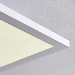 Hofstein Salmi Deckenpanel LED Wei&szlig;, 1-flammig, Fernbedienung, Farbwechsler -Bürolampen Verkäufe salmi deckenpanel h3325452 7