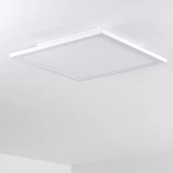 Hofstein Salmi Deckenpanel LED Wei&szlig;, 1-flammig, Fernbedienung, Farbwechsler -Bürolampen Verkäufe salmi deckenpanel h3325452 8