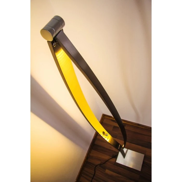 Hofstein Santa Marta Stehleuchte LED Nickel-Matt, Chrom, 1-flammig 15 Hofstein Santa Marta Stehleuchte LED Nickel-Matt, Chrom, 1-flammig – Bild 15