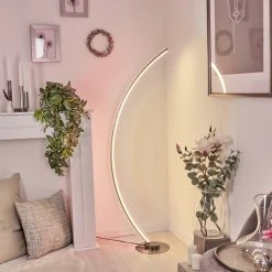 Hofstein Scar RGB Bogenlampe LED Nickel-Matt, 1-flammig, Fernbedienung, Farbwechsler 22 Hofstein Scar RGB Bogenlampe LED Nickel-Matt, 1-flammig, Fernbedienung, Farbwechsler -Bürolampen Verkäufe scar rgb bogenlampe h3266052 do4 10