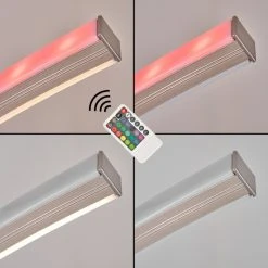 Hofstein Scar RGB Bogenlampe LED Nickel-Matt, 1-flammig, Fernbedienung, Farbwechsler 17 Hofstein Scar RGB Bogenlampe LED Nickel-Matt, 1-flammig, Fernbedienung, Farbwechsler -Bürolampen Verkäufe scar rgb bogenlampe h3266052 do4 5