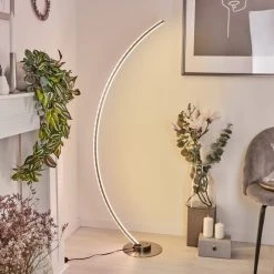 Hofstein Scar RGB Bogenlampe LED Nickel-Matt, 1-flammig, Fernbedienung, Farbwechsler 20 Hofstein Scar RGB Bogenlampe LED Nickel-Matt, 1-flammig, Fernbedienung, Farbwechsler -Bürolampen Verkäufe scar rgb bogenlampe h3266052 do4 8