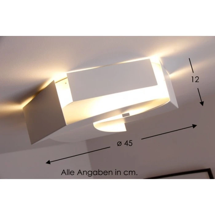 Selene COSMO Deckenleuchte LED Weiß, 3-flammig 2 Selene COSMO Deckenleuchte LED Weiß, 3-flammig – Bild 2