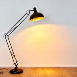 Hofstein Sharif Stehleuchte Schwarz, 1-flammig 38 Hofstein Sharif Stehleuchte Schwarz, 1-flammig -Bürolampen Verkäufe sharif stehleuchte h3023297 11