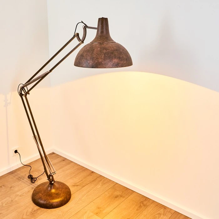 Hofstein Sharif Stehleuchte Rostfarben, 1-flammig 11 Hofstein Sharif Stehleuchte Rostfarben, 1-flammig – Bild 11