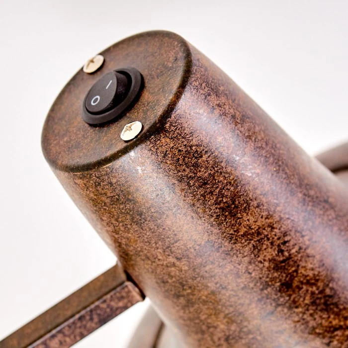 Hofstein Sharif Stehleuchte Rostfarben, 1-flammig 13 Hofstein Sharif Stehleuchte Rostfarben, 1-flammig – Bild 13