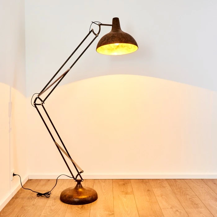 Hofstein Sharif Stehleuchte Rostfarben, 1-flammig 8 Hofstein Sharif Stehleuchte Rostfarben, 1-flammig – Bild 8