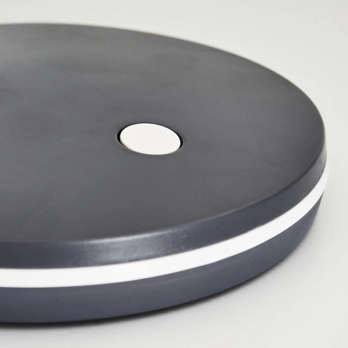 Hofstein Shreveport Tischleuchte LED Anthrazit, Weiß, 1-flammig 11 Hofstein Shreveport Tischleuchte LED Anthrazit, Weiß, 1-flammig – Bild 11