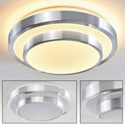 Hofstein Sora Deckenleuchte LED Wei&szlig;, 1-flammig -Bürolampen Verkäufe sora deckenleuchte h166070 11