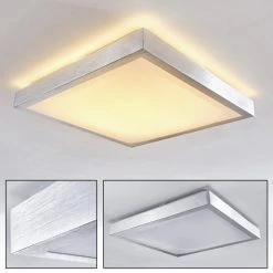 Hofstein Sora Deckenleuchte LED Nickel-Matt, 1-flammig