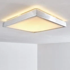 Hofstein Sora Deckenleuchte LED Nickel-Matt, 1-flammig -Bürolampen Verkäufe sora deckenleuchte h166117 3