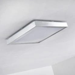 Hofstein Sora Deckenleuchte LED Nickel-Matt, 1-flammig -Bürolampen Verkäufe sora deckenleuchte h166117 4