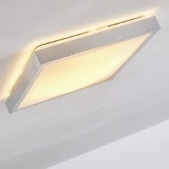 Hofstein Sora Deckenleuchte LED Nickel-Matt, 1-flammig -Bürolampen Verkäufe sora deckenleuchte h166117 9