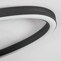 Hofstein Sorte Deckenleuchte LED Schwarz, Wei&szlig;, 1-flammig -Bürolampen Verkäufe sorte deckenleuchte h3438633 2