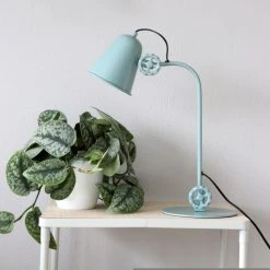 Steinhauer Dolphin Tischleuchte Grün, 1-flammig