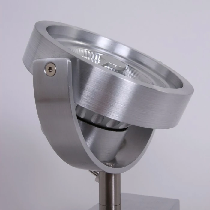 Steinhauer Mexlite Strahler LED Edelstahl, 1-flammig 3 Steinhauer Mexlite Strahler LED Edelstahl, 1-flammig – Bild 3