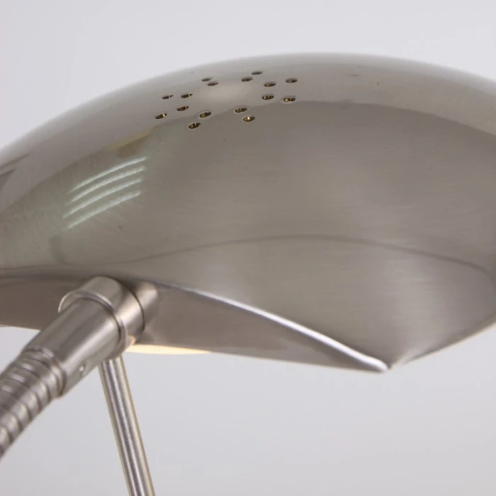 Steinhauer Mexlite Tischleuchte LED Edelstahl, 1-flammig 2 Steinhauer Mexlite Tischleuchte LED Edelstahl, 1-flammig – Bild 2