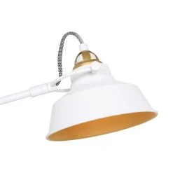 Steinhauer MEXLITE Tischleuchte Wei&szlig;, 1-flammig -Bürolampen Verkäufe steinhauer mexlite tischleuchte 1321w 2