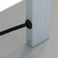 Steinhauer Stekk Tischleuchte LED Edelstahl, Wei&szlig;, 1-flammig -Bürolampen Verkäufe steinhauer stekk tischleuchte 2689st 4