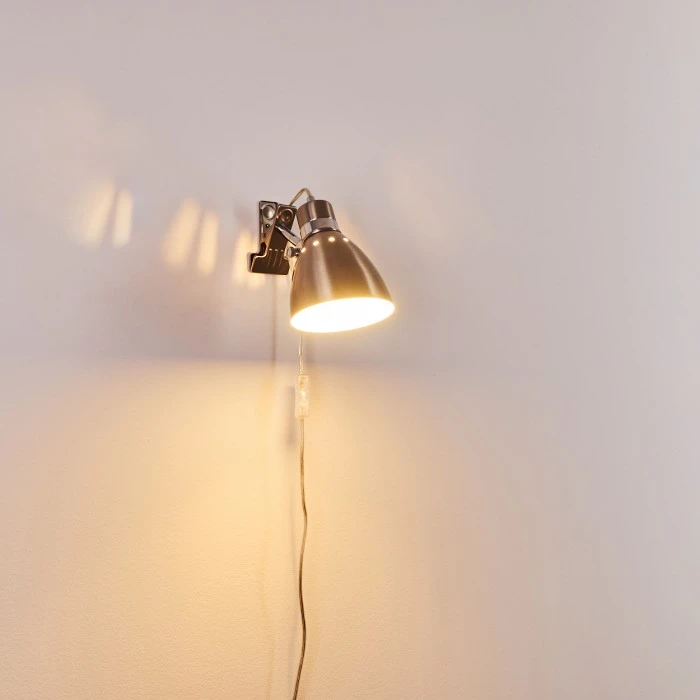 Hofstein Stranderott Klemmleuchte Edelstahl, 1-flammig 10 Hofstein Stranderott Klemmleuchte Edelstahl, 1-flammig – Bild 10