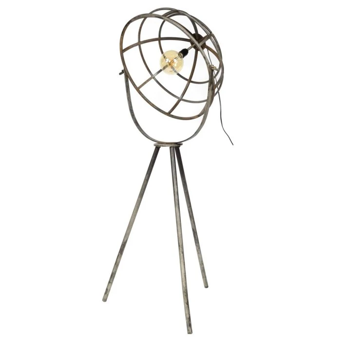 Hofstein SUITENPOOST Stehleuchte Schwarz, Grau, 1-flammig 3 Hofstein SUITENPOOST Stehleuchte Schwarz, Grau, 1-flammig – Bild 3