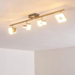 Hofstein Sumoas Deckenspot LED Nickel-Matt, 4-flammig -Bürolampen Verkäufe sumoas deckenspot h3010037 do5 2