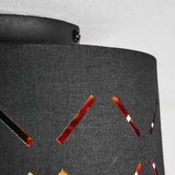 Hofstein Tallaboa Deckenleuchte Schwarz, 1-flammig -Bürolampen Verkäufe tallaboa deckenleuchte h3441312 5