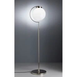 Tecnolumen DSL 23 Stehlampe Nickel gl&auml;nzend, 1-flammig