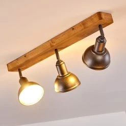 Hofstein Tholen Deckenleuchte Braun, 3-flammig -Bürolampen Verkäufe tholen deckenleuchte h3337059 3