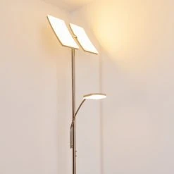 Hofstein Thyolo Deckenfluter LED Stahl geb&uuml;rstet, 2-flammig -Bürolampen Verkäufe thyolo deckenfluter h3166215 do1 5