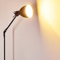 Hofstein Timola Stehleuchte Schwarz, 1-flammig -Bürolampen Verkäufe timola stehleuchte h3092842 do1 16