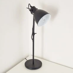 Hofstein Timola Tischleuchte Schwarz, 1-flammig -Bürolampen Verkäufe timola tischleuchte h3161494 do1 13