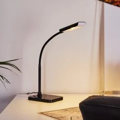 Hofstein Tischleuchte LED Schwarz, 1-flammig 25 Hofstein Tischleuchte LED Schwarz, 1-flammig -Bürolampen Verkäufe tischleuchte h3371008 11