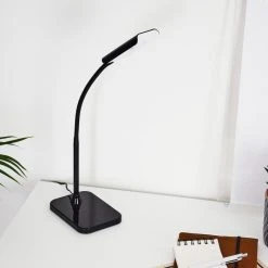 Hofstein Tischleuchte LED Schwarz, 1-flammig 27 Hofstein Tischleuchte LED Schwarz, 1-flammig -Bürolampen Verkäufe tischleuchte h3371008 13