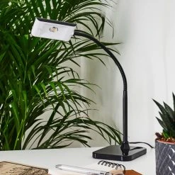 Hofstein Tischleuchte LED Schwarz, 1-flammig 18 Hofstein Tischleuchte LED Schwarz, 1-flammig -Bürolampen Verkäufe tischleuchte h3371008 4