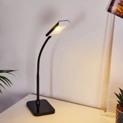 Hofstein Tischleuchte LED Schwarz, 1-flammig 21 Hofstein Tischleuchte LED Schwarz, 1-flammig -Bürolampen Verkäufe tischleuchte h3371008 7